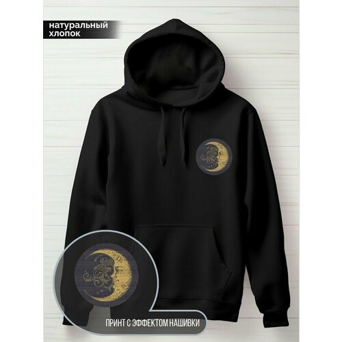 фото Худи hypnotica, размер 3xs, черный