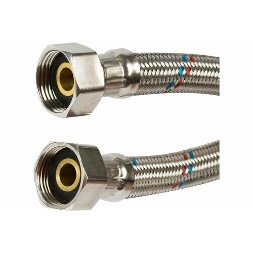 Гибкая подводка для воды СВК 12 100см гг сталь Н0000002594 532₽