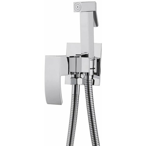 гигиенический душ со смесителем abber wasserfall af8625 хром Гигиенический комплект Abber Wasserfall AF8625