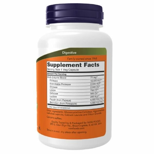 Картинки NOW Plant Enzymes / Растительные ферменты НАУ (120 вег. капс)