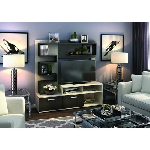 Гостиная СтендМебель Бергамо ВенгеДуб Белфорт 9392₽