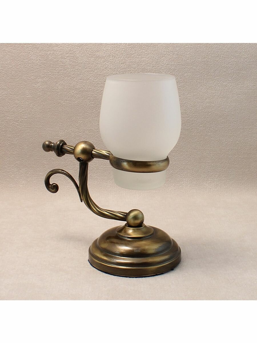 Стакан настольный GLIONNA BAGNO EDERA ED/309B-B бронза — фото 1