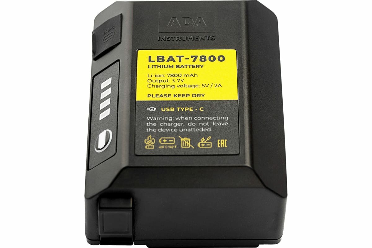 ADA Литий-ионный аккумулятор LBAT-7800 (для LaserTANK 3-360/4-360 GREEN) А00700