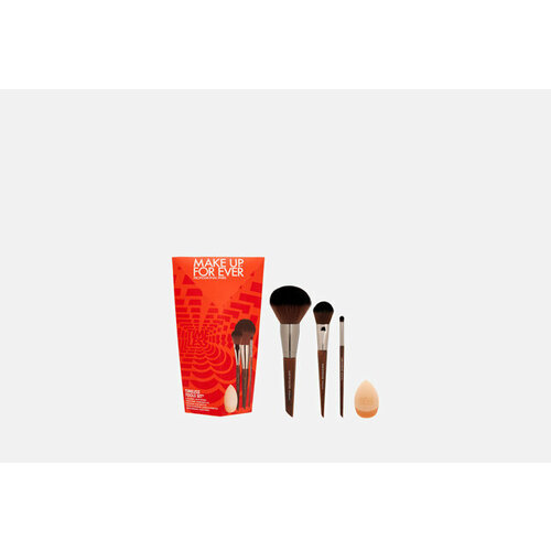 Набор: кисти и спонж для макияжа TIMELESS TOOLS SET кисть для макияжа make up for ever 109 hd skin foundation brush 1 мл