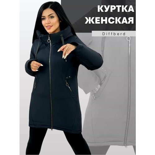 фото Куртка diffberd, размер 52, синий