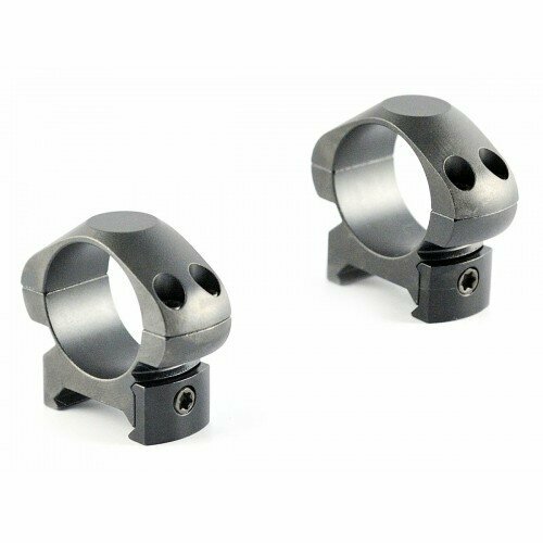 фото Кольца nikko stirling diamond 25.4мм, низкие, сталь nsm1wl nikko stirling nsm1wl