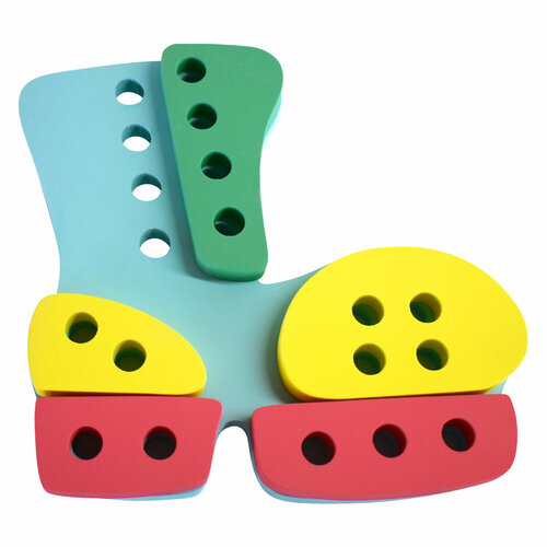 Шнуровка цветная Ботинок 365₽