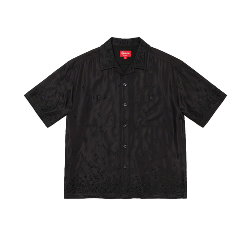 Поло Supreme Nouveau Embroidered S/S Shirt, размер XL, черный