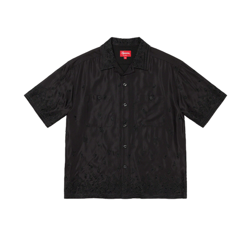 фото Поло supreme nouveau embroidered s/s shirt, размер xl, черный