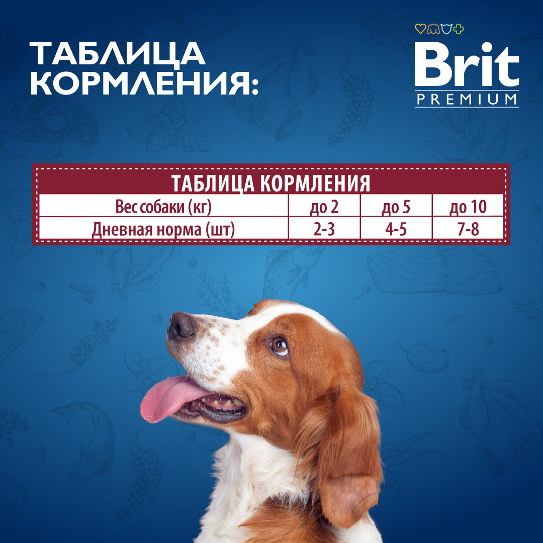 Влажный корм для собак. Пауч для взрослых собак всех пород, Мясное ассорти в соусе, 85г, 14 шт BRIT PREMIUM — фото 1