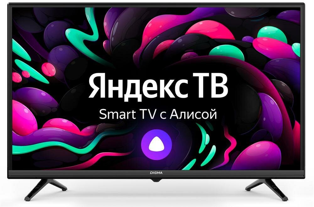 Телевизор Digma Яндекс.ТВ DM-LED32SBB35, 32", LED, FULL HD, Яндекс.ТВ, черный - фото №20