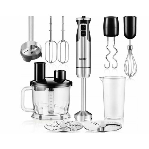Блендер погружной KERCH Active HB1200 1200 Вт черныйсеребристый 1385800₽