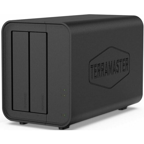Сетевое хранилище (NAS) TerraMaster (F2-212) вентилятор terramaster system fan module for nas models f2 f4 f5 anddas models d2 d4 d5 same as j10 012 j10 012 4005 1