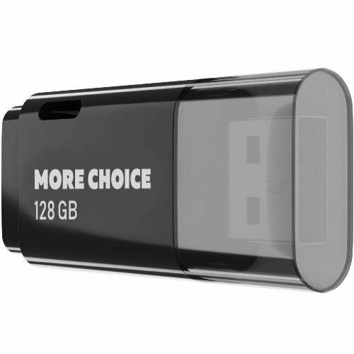 Флешка More Choice MF128 128 Гб usb 2.0 Flash Drive - черный