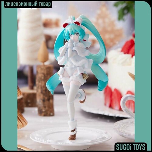 фигурка taito vocaloid miku hatsune costumes cafe maid ver вокалоид мику хацунэ Фигурка FuRyu Vocaloid: Miku Hatsune Hatsune Noel Вокалоид: Мику Хацунэ