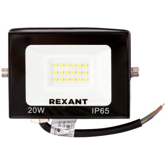 фото Светодиодный прожектор REXANT 20 Вт, 200-240 В, IP65, 1600 Лм, 4000 K
