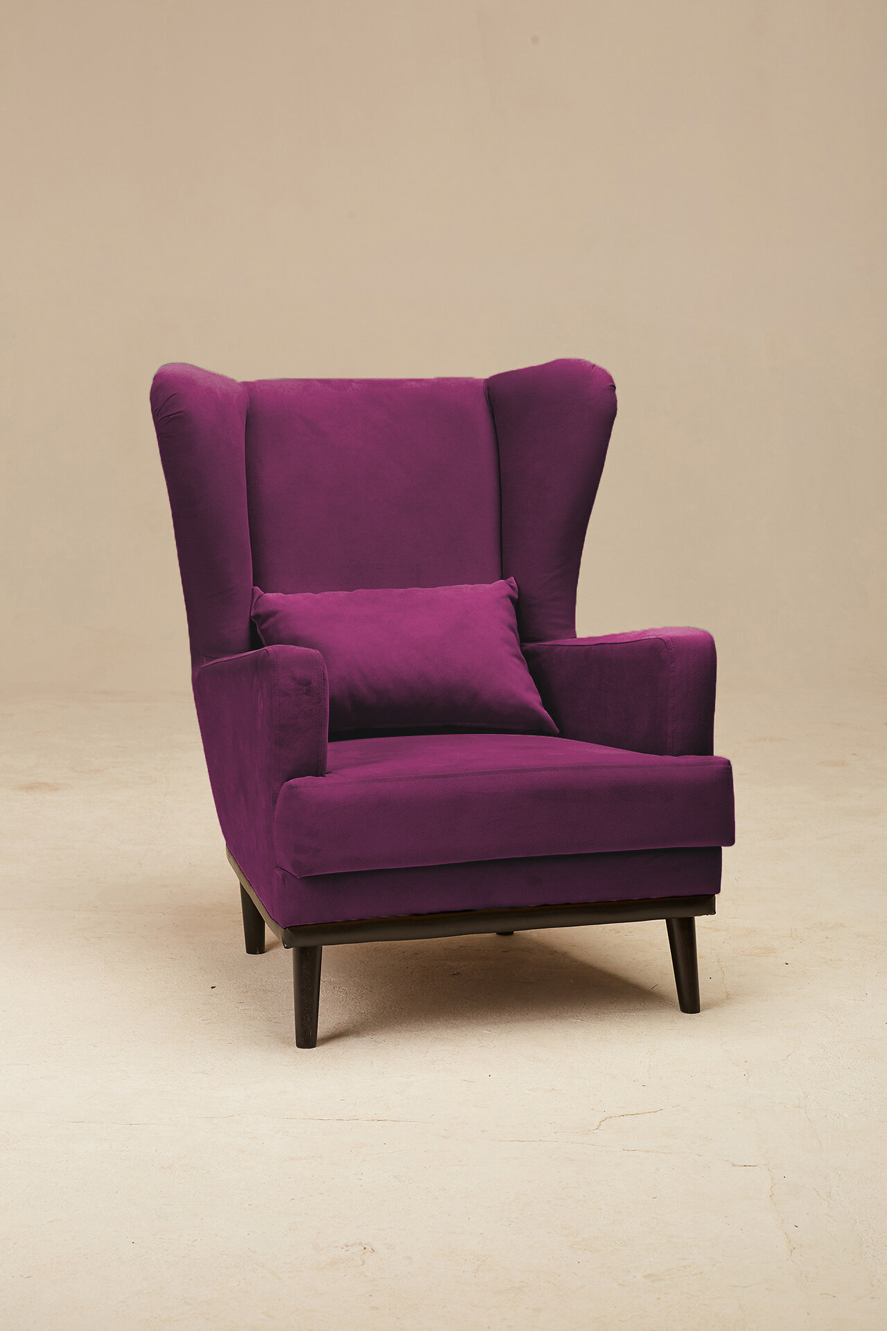 Мягкое кресло Лофи цвет Пурпурный