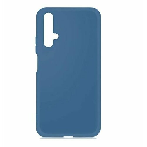 Чехол Silicone Case для Honor 30i/Huawei Y8P Blue (синий) 3 in 1 glass ring case for y6p huawei y8p soft silicone shockproof phone cover honor 9c honor9a huawei y7p case y8p huawei y6p