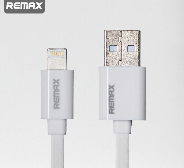 Кабель Remax Data cable Lightning для iPhone, iPad (Белый)