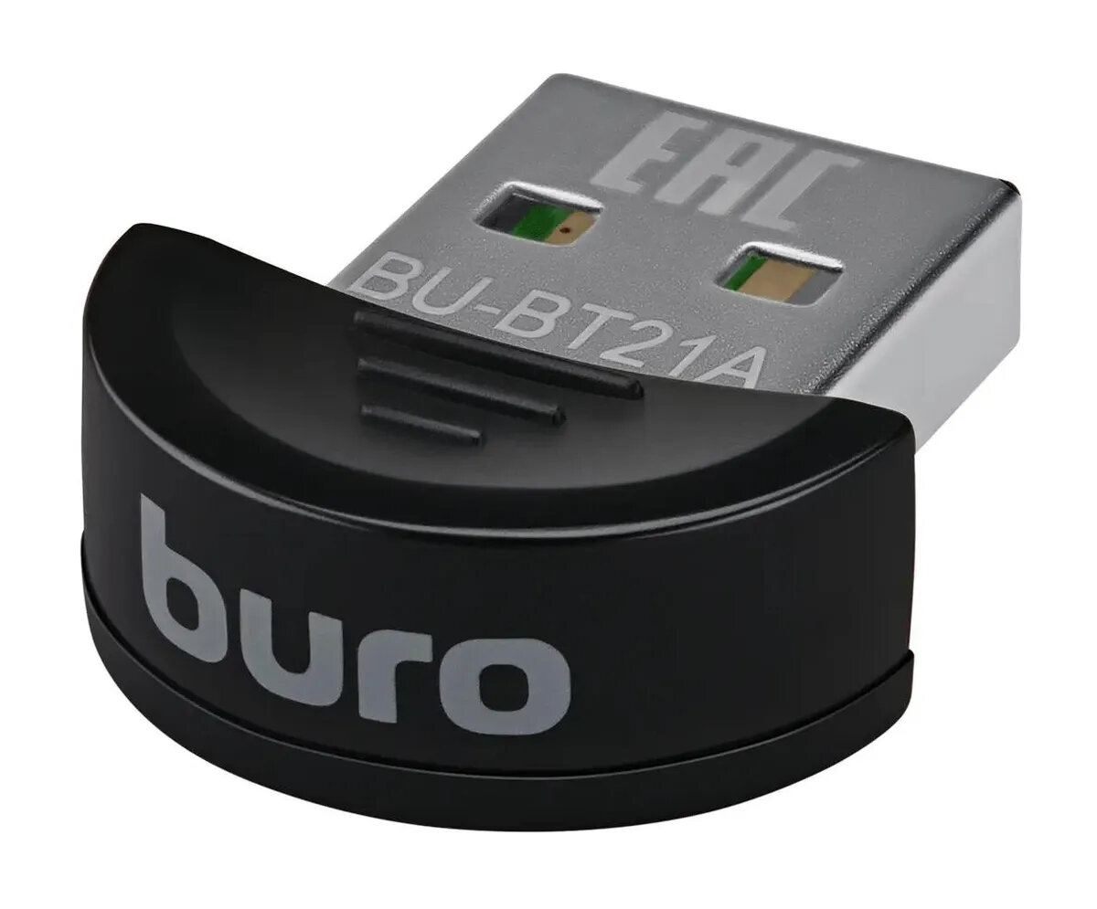 Адаптер USB Buro Bluetooth 2.1+EDR class 2 10м черный - фото №6