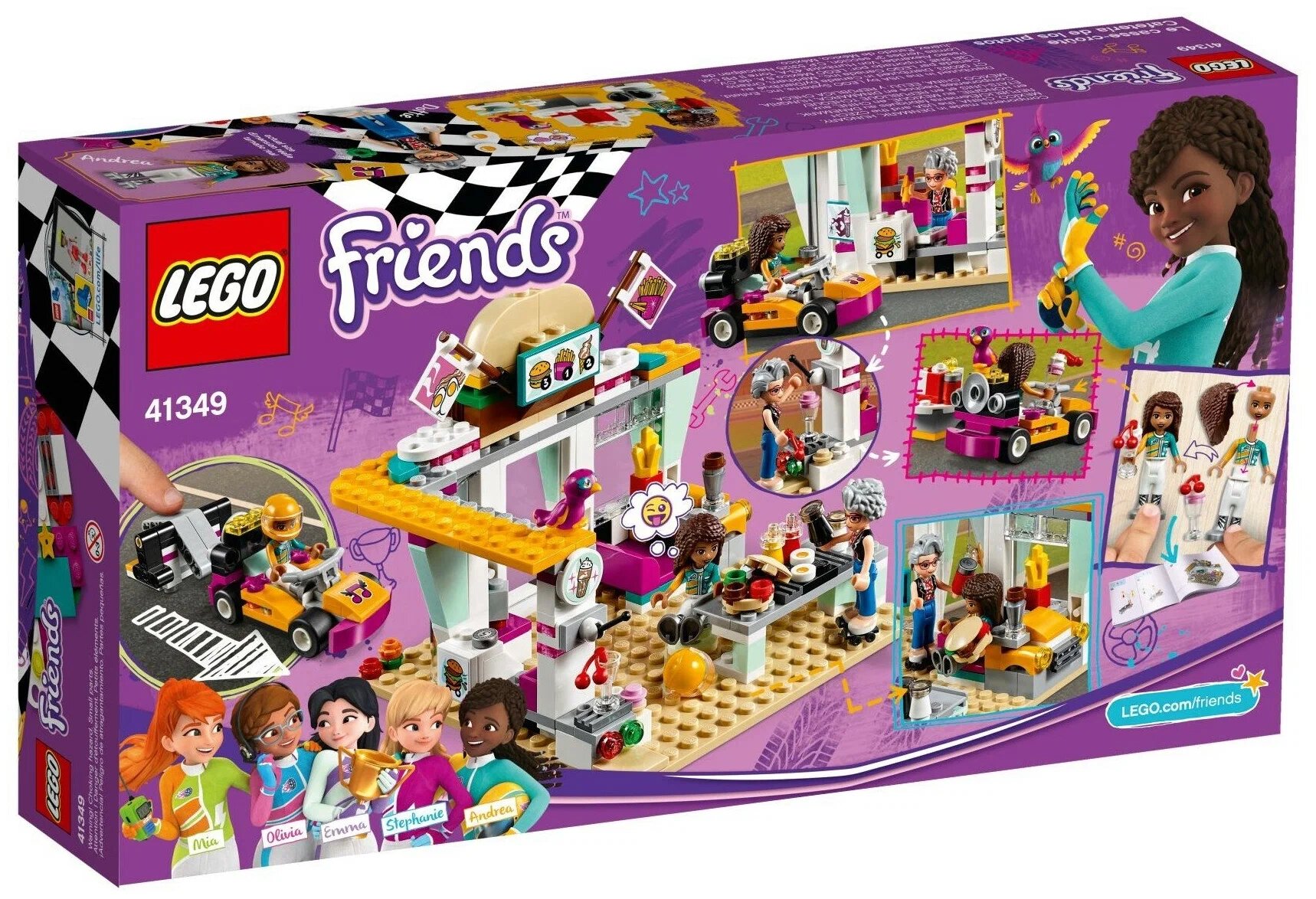 Конструктор LEGO Friends 41349 Передвижной ресторан, 345 дет.