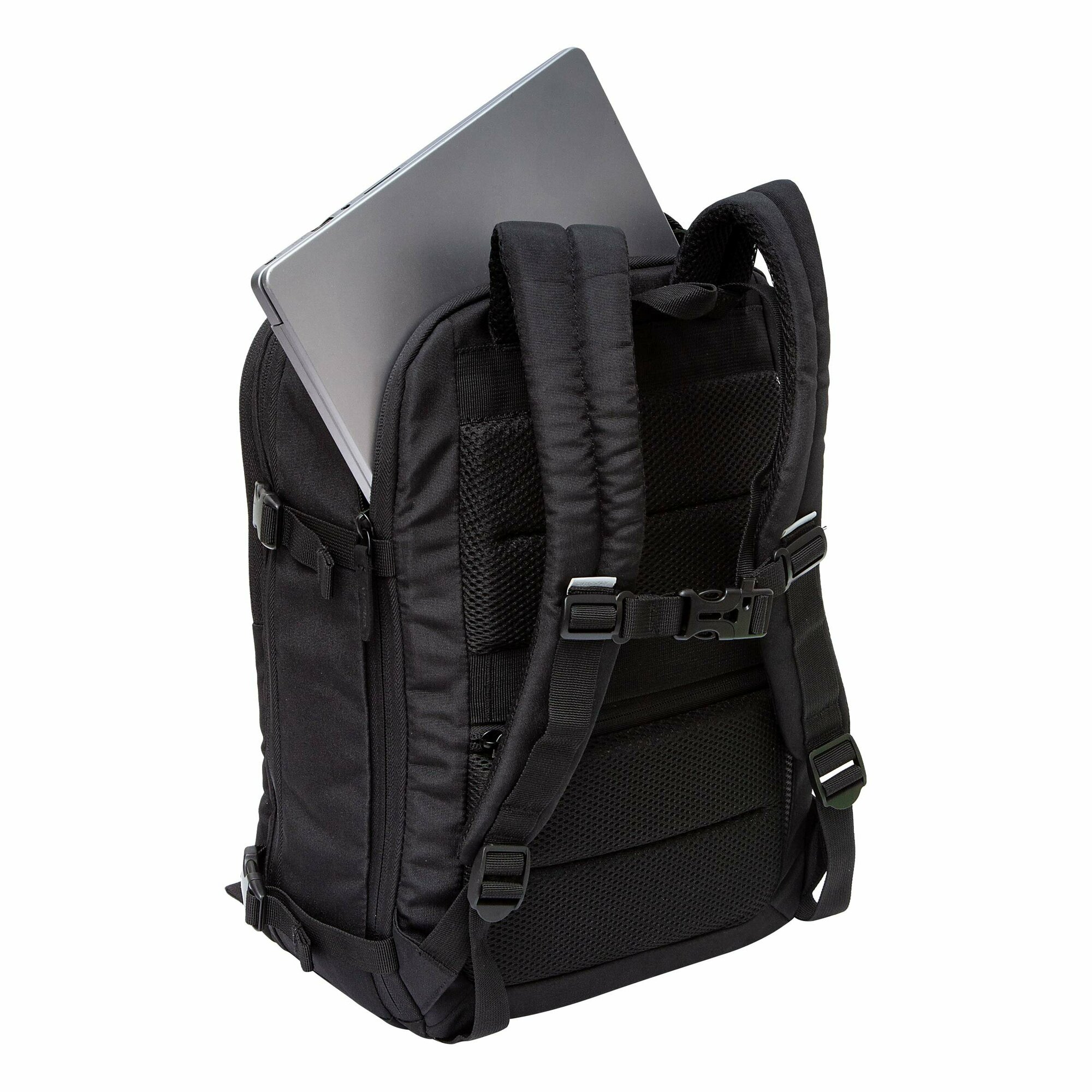 Рюкзак молодежный GRIZZLY с отделением для ноутбука 15", креплением для чемодана и потайным карманом, мужской RQ-405-1/1 — фото 1