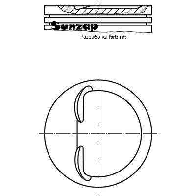 MAHLE 4481100 MAHLE 4481100 Поршень