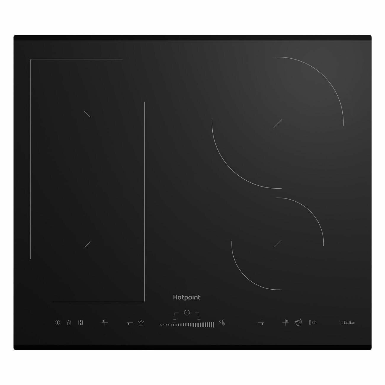 Встраиваемая индукционная панель независимая Hotpoint HS 1460B BT