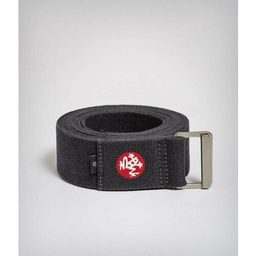 ремень для йоги yoga strap Широкий ремень для йоги Manduka Align Yoga Strap 244*4,4 см - Thunder