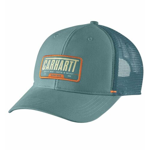 Бейсболка carhartt, размер one size, бирюзовый бейсболка carhartt размер one size зеленый