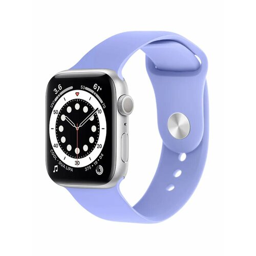 Ремешок для Apple Watch 42/44/45/49 мм (Ultra), силиконовый браслет