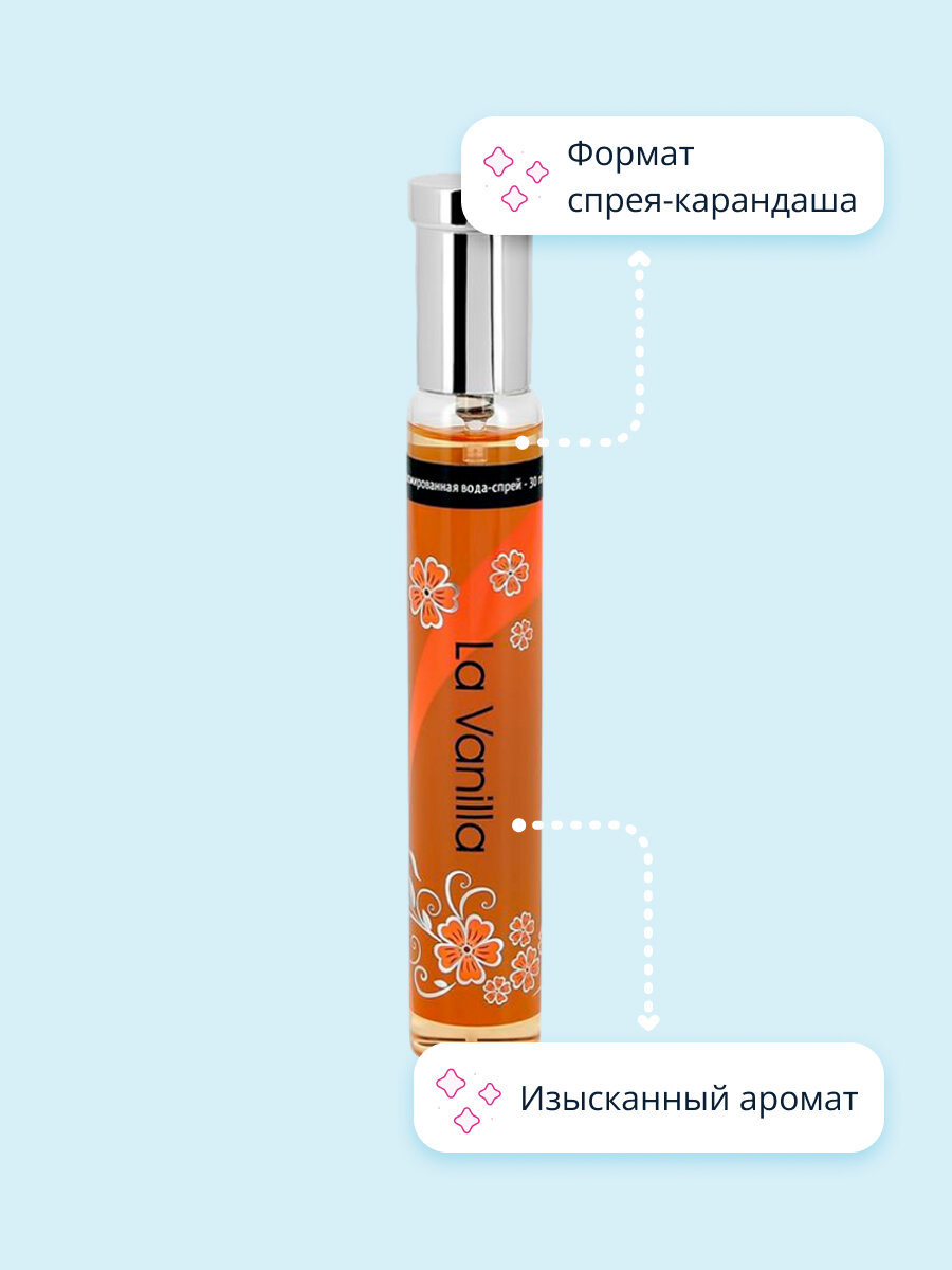 Парфюмерная вода BESTIES PERFUME SPRAY la vanilla (жен.) 30 мл