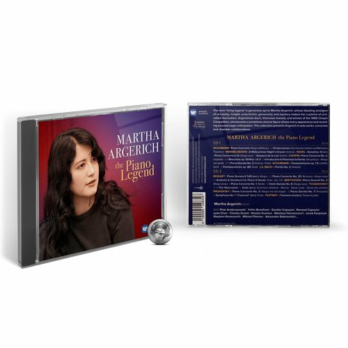 Martha Argerich - The Piano Legend (2CD) 2018 Jewel Аудио диск