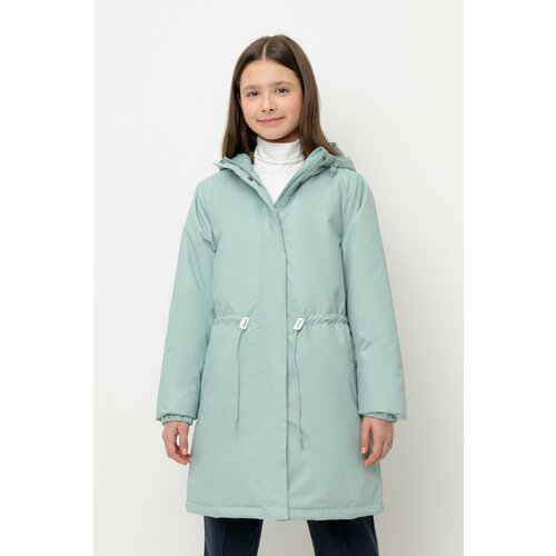 Пальто crockid, размер 140-146/76/68, голубой пальто crockid размер 140 146 розовый