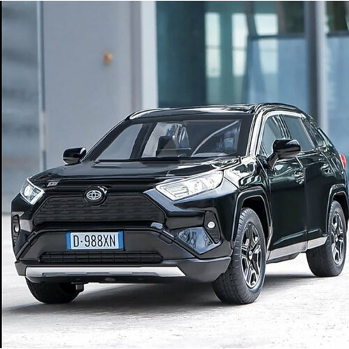 Коллекционная масштабная модель Toyota RAV4 SUV 1:24 (металл, свет, звук)