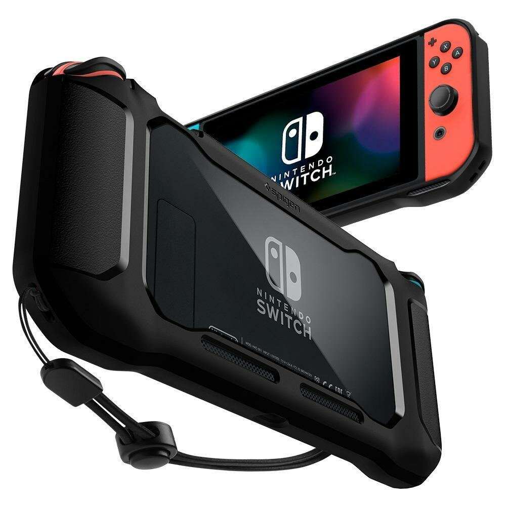 Чехол SPIGEN для Nintendo Switch - Rugged Armor - Черный - ACS01228