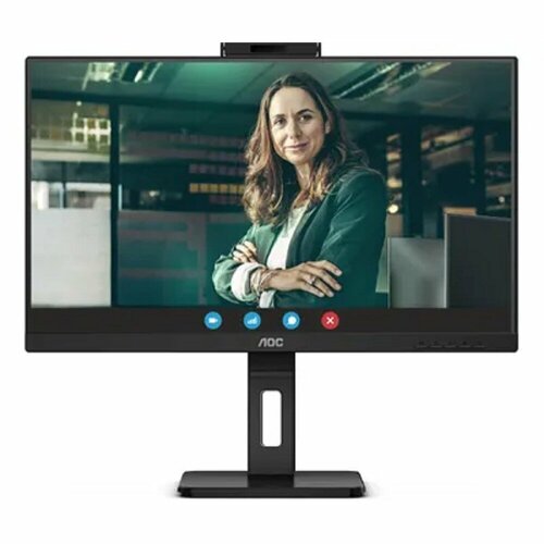 Aoc Монитор LCD AOC 238 24P3QW IPS 1920x1080 75Hz 4ms 178178 300cd 2xHDMI14 DisplayPort12 4xUSB32 WEBCam MM 2131000₽