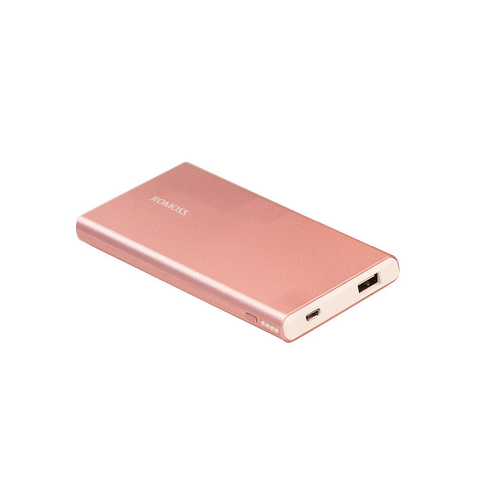 Портативный аккумулятор ROMOSS GT 3, 5000 mAh, Rose Gold