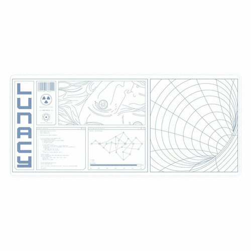 Игровой коврик Lunacy Outlines XL SDOLXL 2499₽