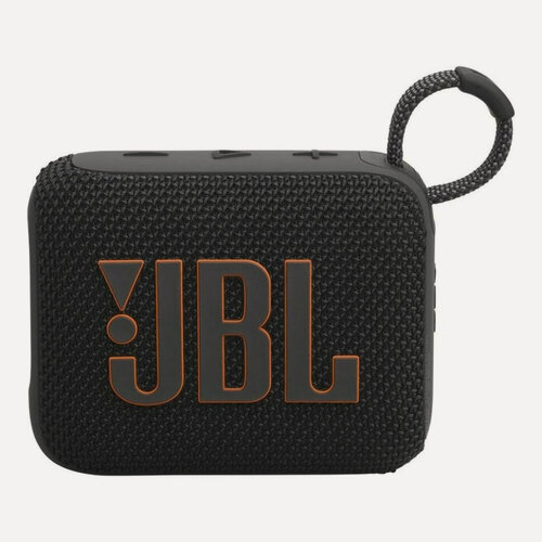 Изображение товара Портативная колонка JBL Go4, влагозащищенная, Black (GO4-BK)