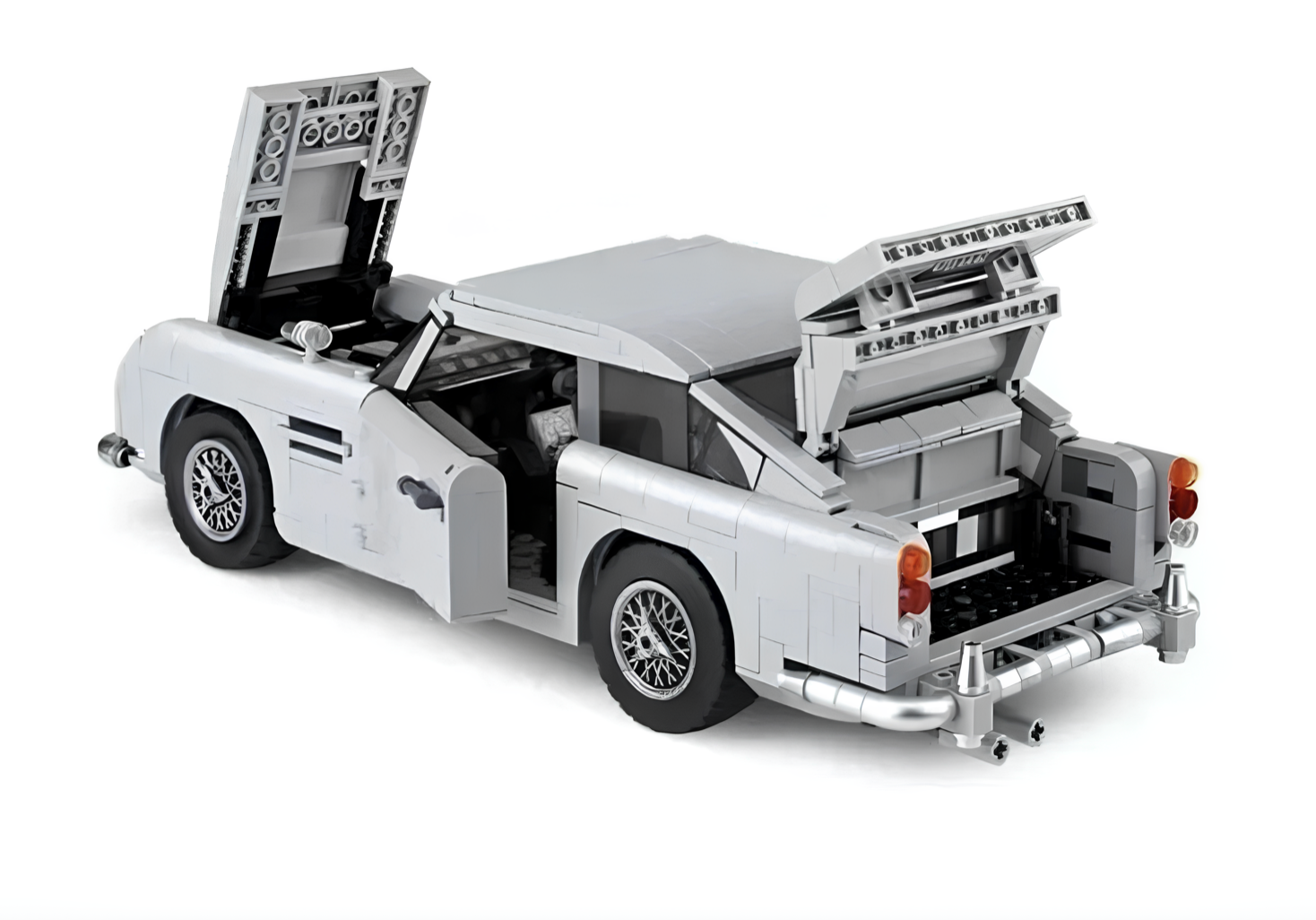 Конструктор машина Aston Martin DB5 Джеймса Бонда - 1295 дет/совместим с Lego Creator/для взрослых и детей — фото 1