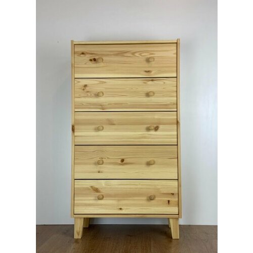 Комод деревянный Раст Rast на ножках с 5 ящиками