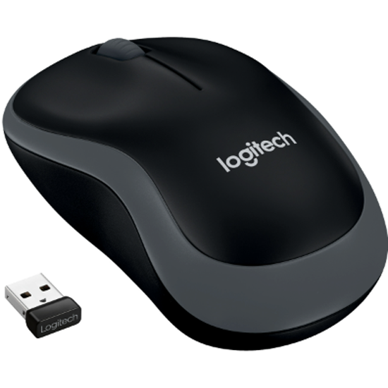 Мышь Logitech M185 Wireless mouse Swift Grey (910-002235)