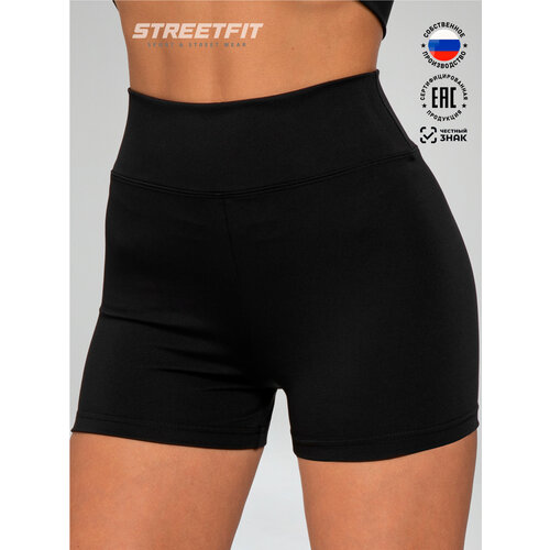фото Шорты спортивные streetfit, размер xs, черный
