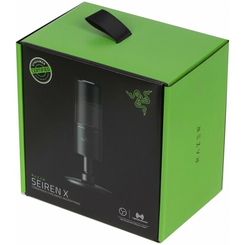 Микрофон проводной Razer Seiren X разъем mini jack 35 mm classic black 10220₽