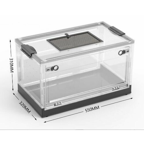 Пластиковый террариум 55х32х31 Nomoy Pet 6805₽