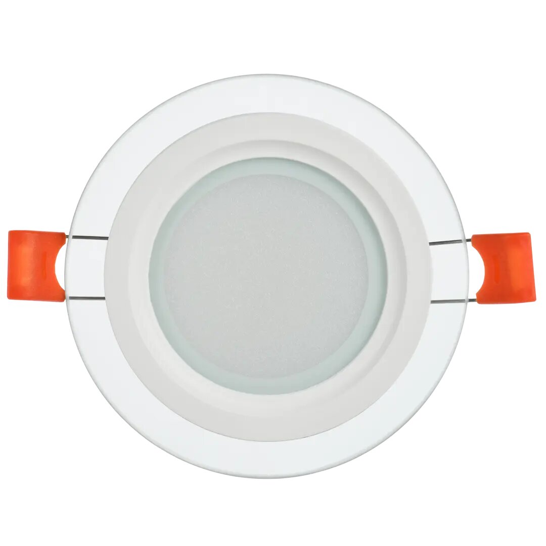 Светильник точечный светодиодный встраиваемый ДВО 1620 под отверстие 75 мм 2 м² цвет света нейтральный белый цвет белый