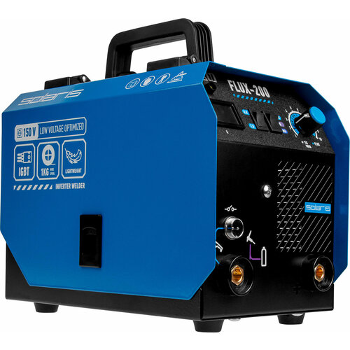 Сварочный полуавтомат без газа инверторный SOLARIS FLUX-200 230В 20-180 А FLUXMMATIG LIFT 12095₽