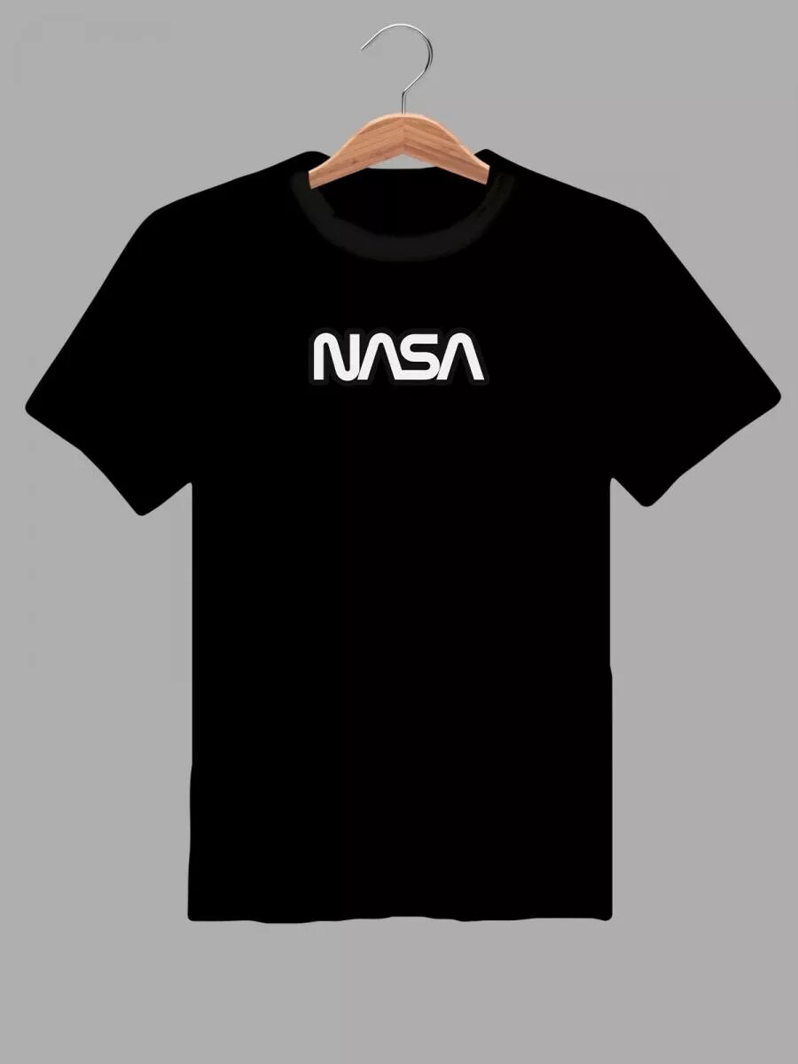 Футболка nasa, размер M, черный