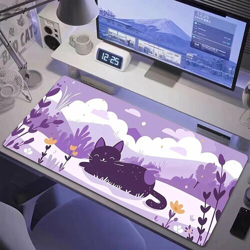 Коврик для мыши Kapalewaii аниме кошка Pink Cat 6 800x400x2mm 2800₽